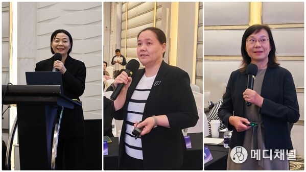 Chinese Local Experts:Prof. Xue Feng, Dr. Shu Lei, and Dr. Xiaorong Zhang(from left to right)