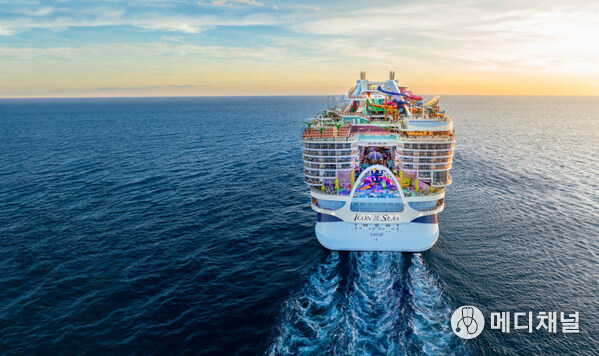 Royal Caribbean’s Icon of the Seas. Adventurers can experience highlights like six record-breaking waterslides, an adults-only retreat, seven pools, the first neighborhood designed for young families, 40-plus ways to dine, drink and be entertained; and more.