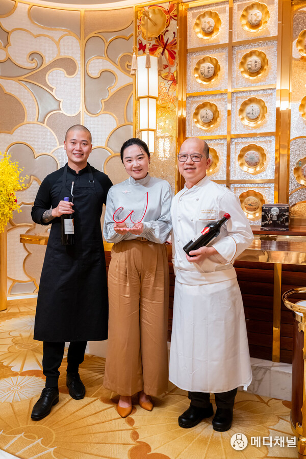 Wynn pairs award-winning Chinse wines with dishes at various culinary events at its signature restaurants