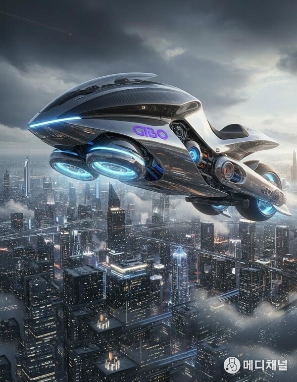 GIBO AI-Powered Manned eVTOL Aircraft Concept Design