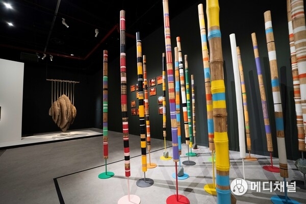 Andrea Branzi, Bamboo Interior Wood, 2023. Arduna, 2026. Centre Pompidou, MNAM-CCI_Audrey Laurans_Dist. GrandPalaisRmn. Artwork_ © Adagp, Paris